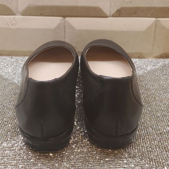 SOLD!! SAS Scenic Black Leather Ballet Flat - Size 7N - Picture 4 of 8